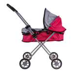 Коляска для куклы лежачая, пакет FL9199