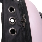 Рюкзак - переноска для животных «ЛЮБИМЫЙ БРО», цвет розовые мечты, 27*33*43см/до 7кг (сетка, иллюминатор, подложка) (Пакет и Лейбл)