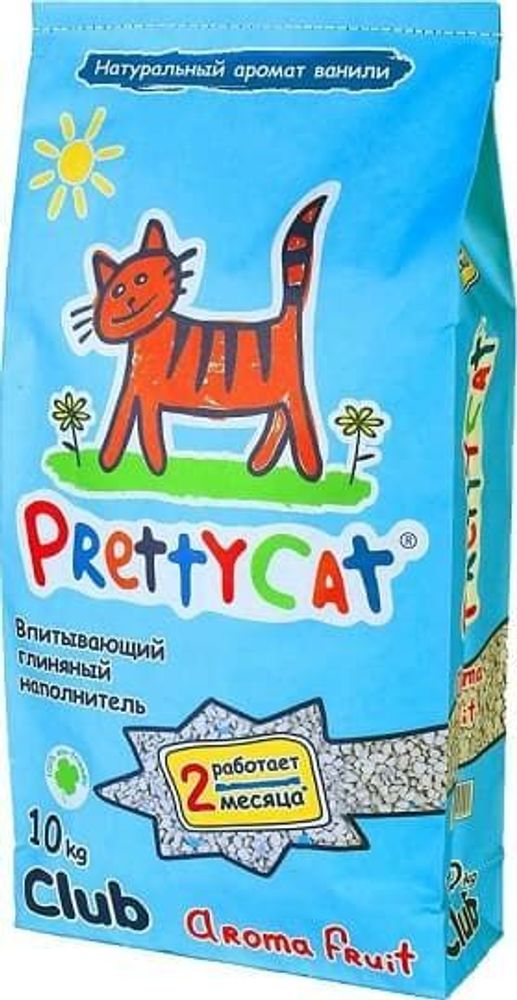 PrettyCat наполнитель комкующийся для кошачьих туалетов &quot;Euro Mix&quot; 10 кг