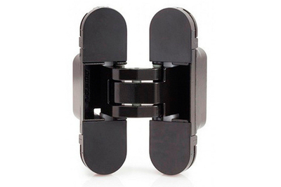 Петля скрытая AGB ECLIPSE 2.0 черная E30200.03.93 (2 шт=40кг,3ш