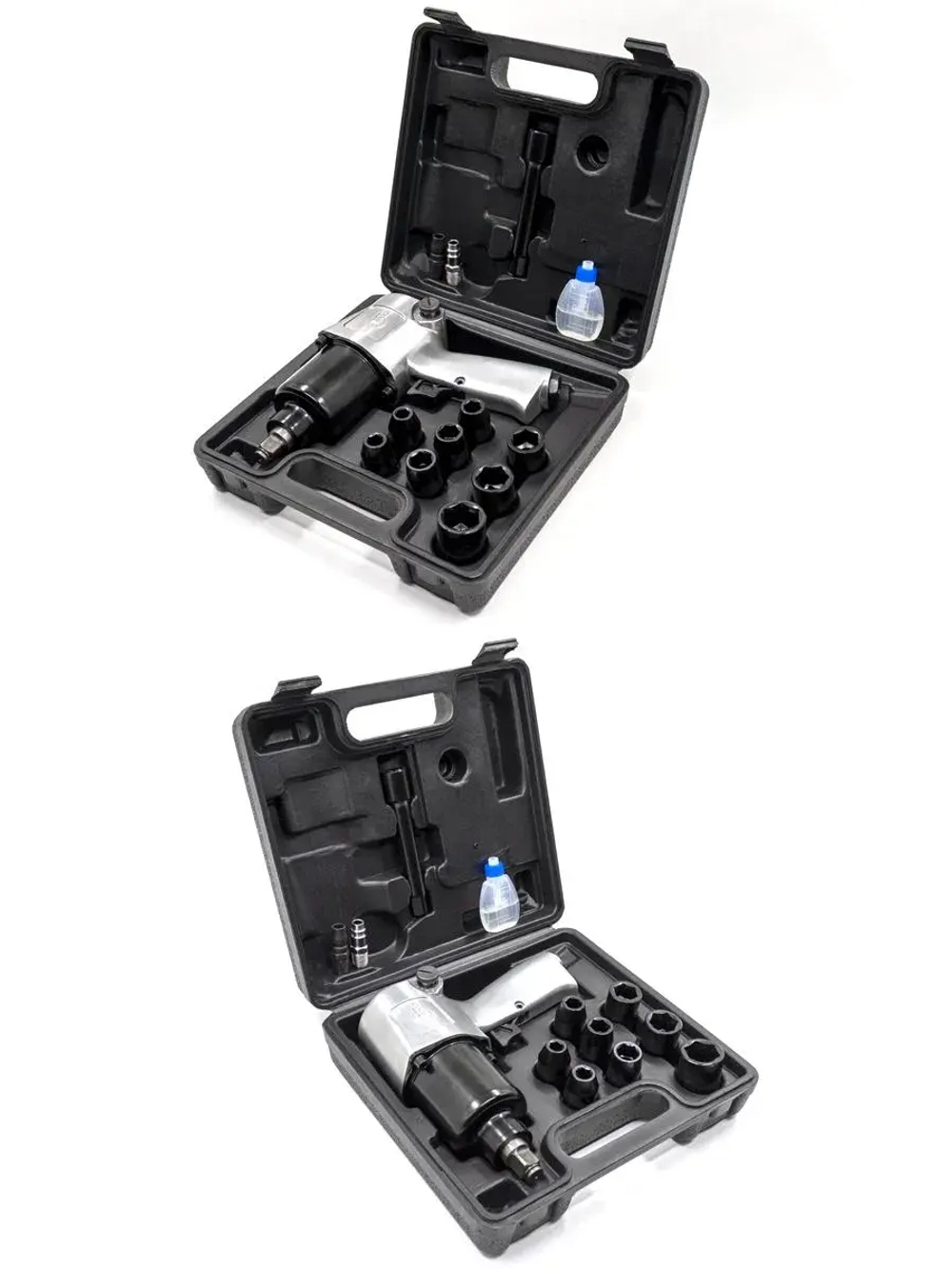 Гайковерт пневматический NEW EPOCH 1/2", 660 Н·м, комплект 10 предметов