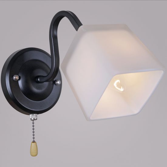 06194-0.2-01 BK+CH светильник настенный