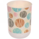 Стаканчик для зубных щеток «Франко» MP-65C микс 4 дизайна