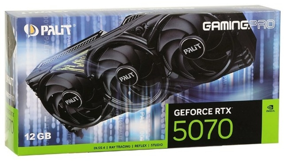Видеокарта Palit RTX 5070 GamingPro/NE75070019K9-GB2050A 12 Гб