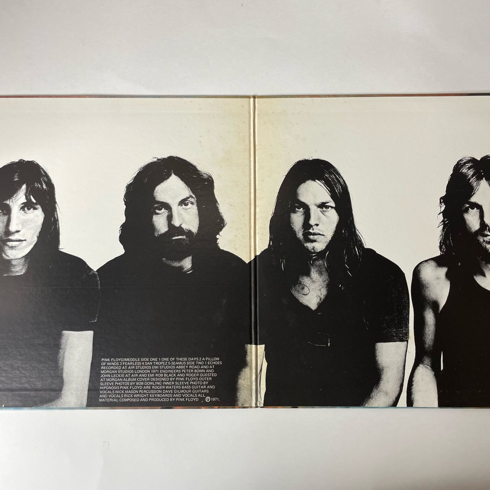 Винтажная виниловая пластинка LP Pink Floyd Meddle (Japan 1974) (No Obi) Fearless