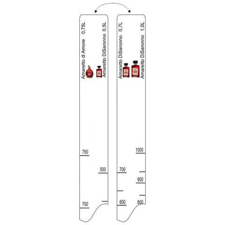 Барная линейка Amaretto di Saronno (500мл/750мл/1л) / di Amore (750мл), P.L. Proff Cuisi
