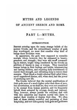 The myths and legends of ancient Greece and Rome | E.M. Berens