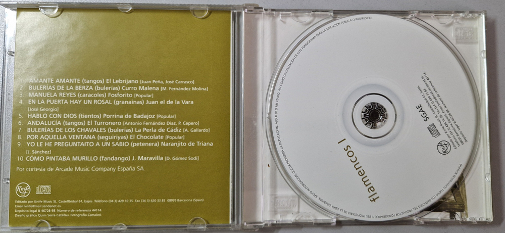 CD: VA — «Flamencos I» (2004)