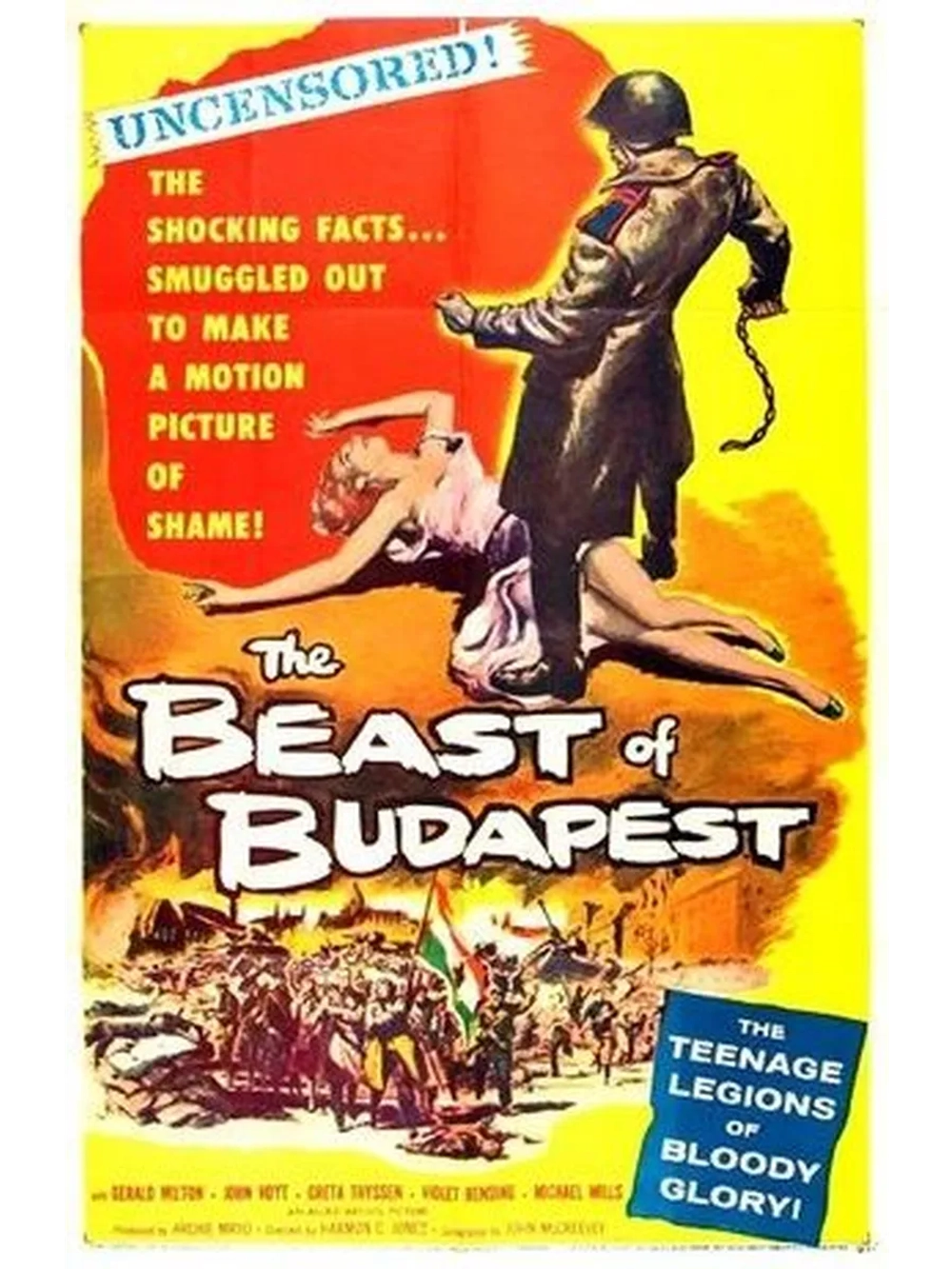 Зверь в Будапеште (1958) (DVD-R)