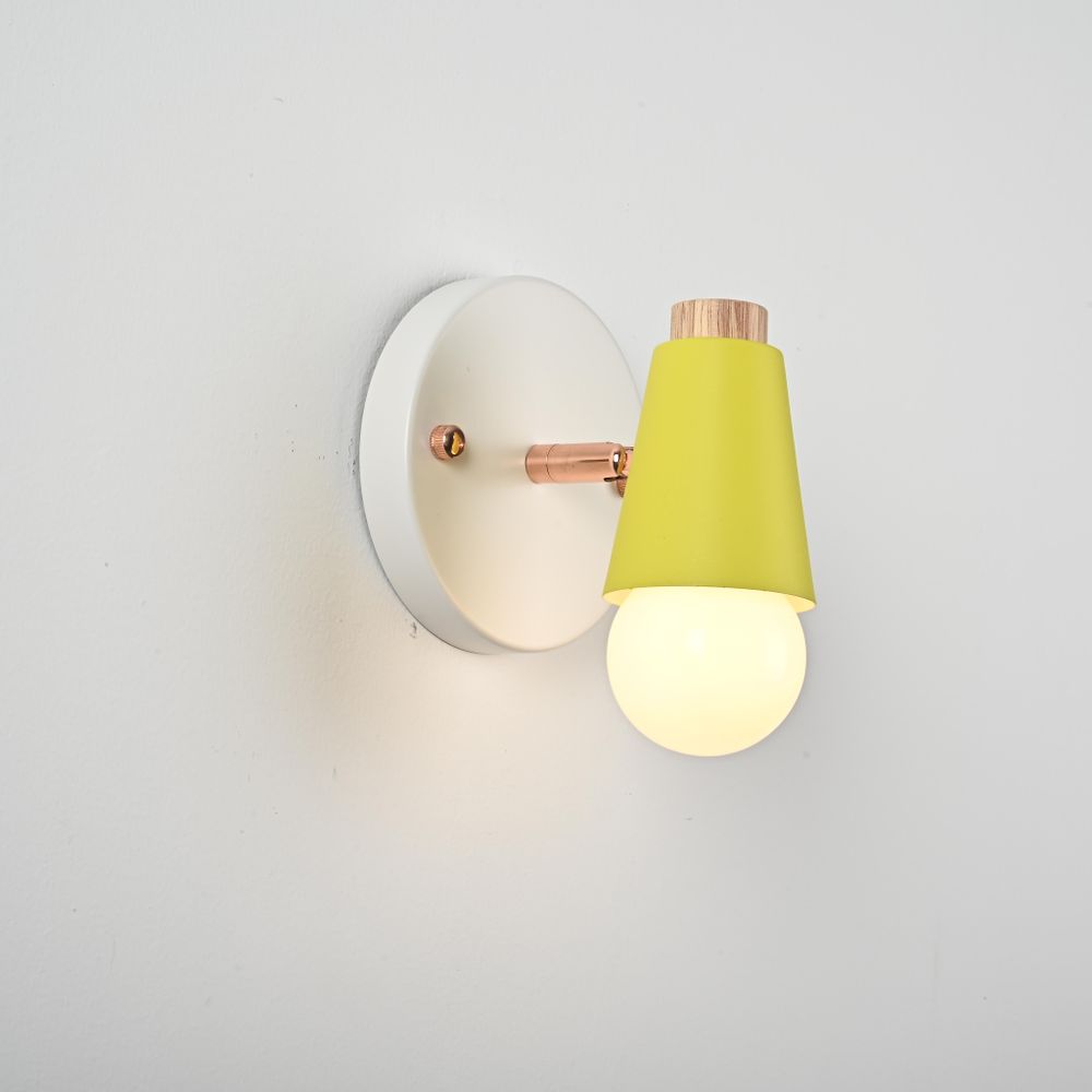 Настенный Светильник Rotary Wall Желтый By Imperiumloft