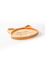 Менажница из Кедра  для подачи  "Жизнь прекрасна"