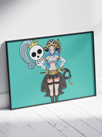 Постер плакат Виви Фильм Красный One Piece Ван Пис