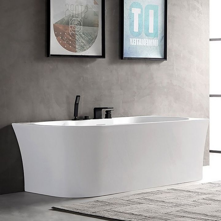 Акриловая ванна ABBER AB9335-1.7 R белая