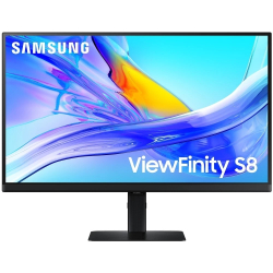 Монитор LCD Samsung 27" S27D804UAI ViewFinity S8 (IPS 3840x2160 60Hz 5ms 16:9 300cd 1000:1 HDMI DisplayPort USB-C 3xUSB Pivot)