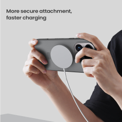 Чехол тонированный c MagSafe для OPPO Find X9 Pro, серия Super Frosted Shield Pro Magnetic (Clear version) от Nillkin