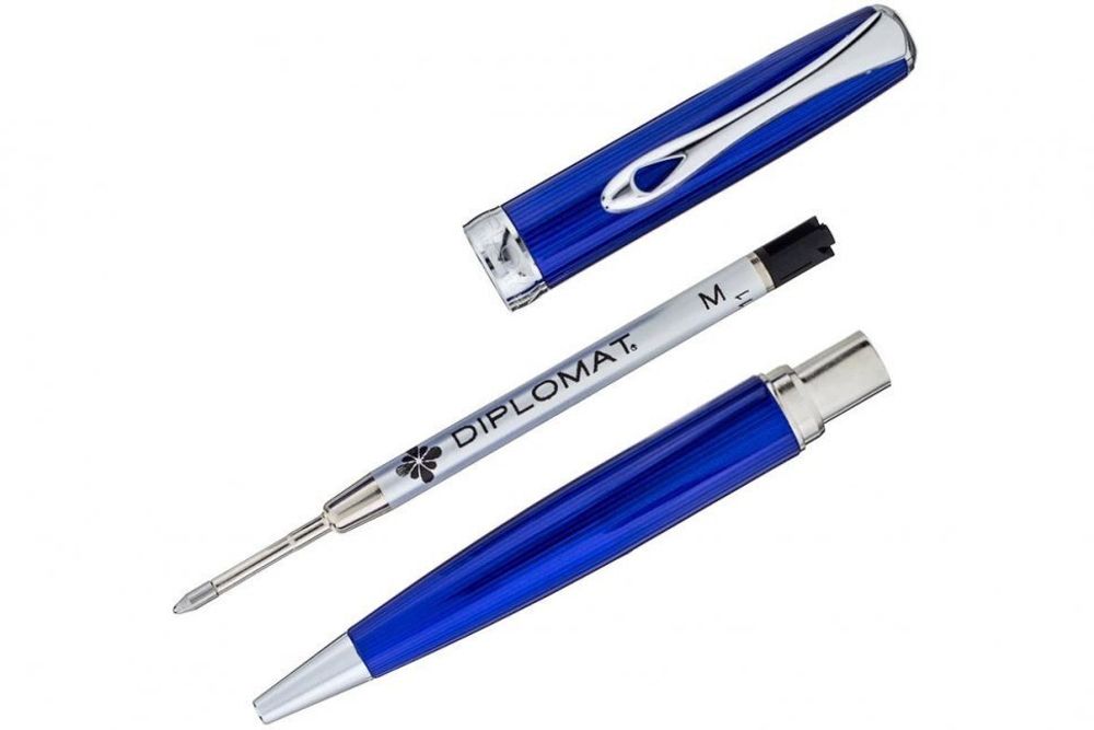 Шариковая ручка Diplomat Excellence A2 Skyline blue (D40215040) 2