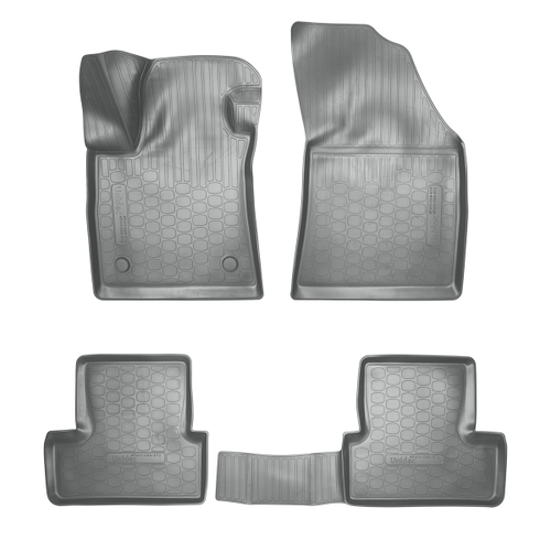 Ковры в салон Norplast/Unidec для Renault Megane IV в кузове HB (2016-), Серый, арт.NPA11-C69-572-G
