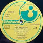 Scorpions - Gold Ballads (Германия 1984г.)