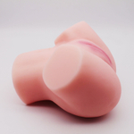 Мастурбатор реалистичный вагина и анус телесный 26 см