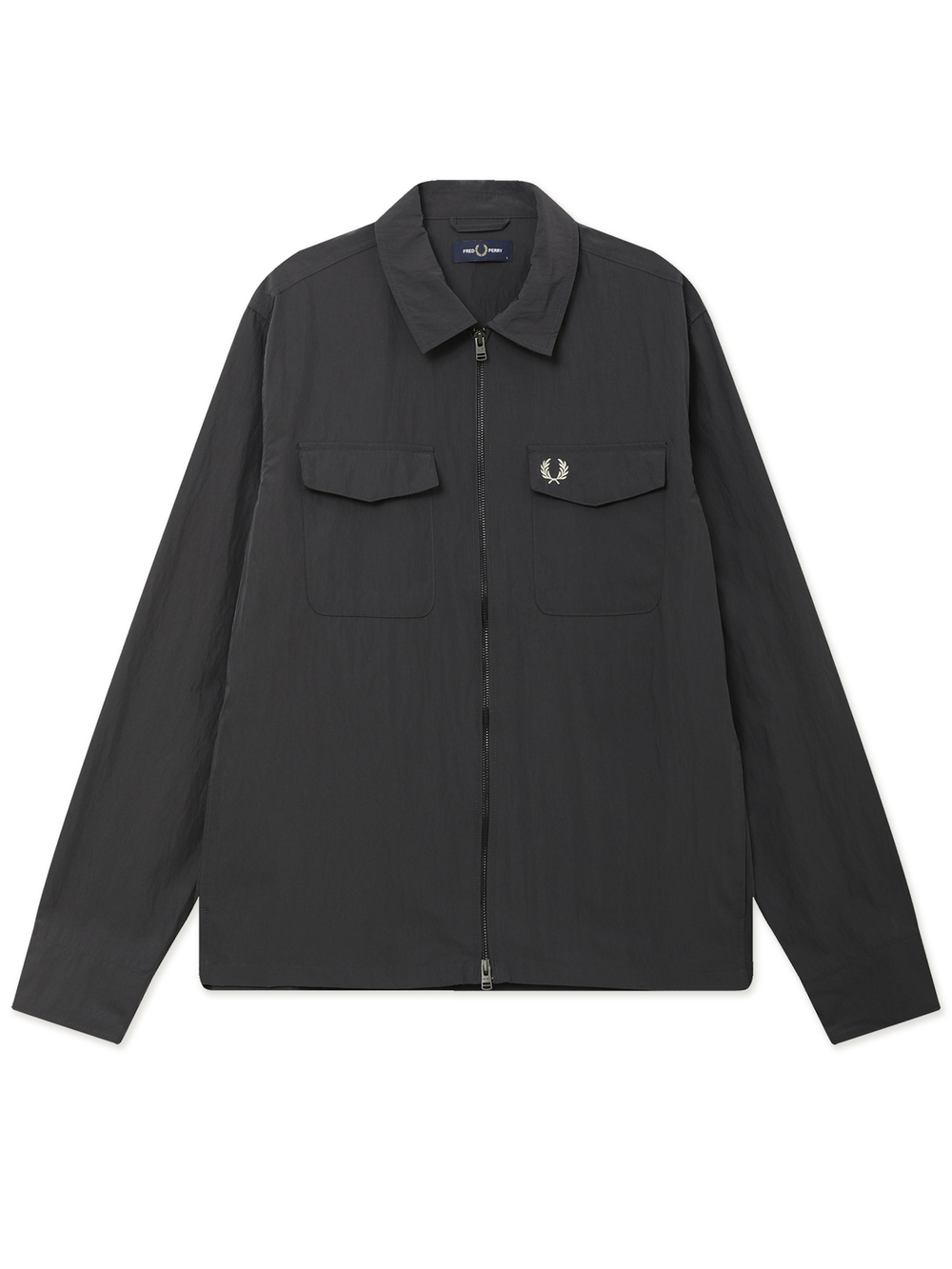 Рубашка Дл. Рукав Zip Through Overshirt