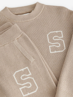 Джемпер и брюки в комплекте для мальчика Next E27-906, Бежевый