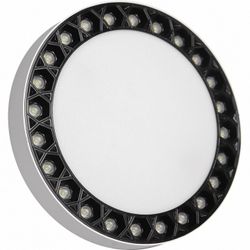 Накладной светильник iLedex Technical Mercury 5552-24W-D165-3/4K-WH+BK