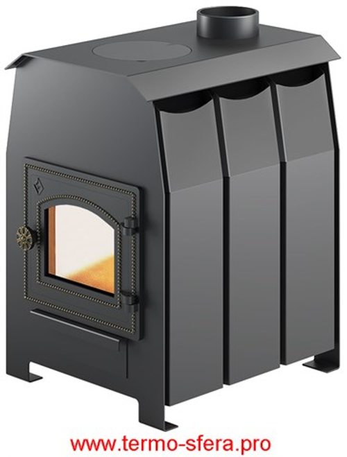 Печь отопительная Везувий "Комфорт 100" (ДТ-3С)