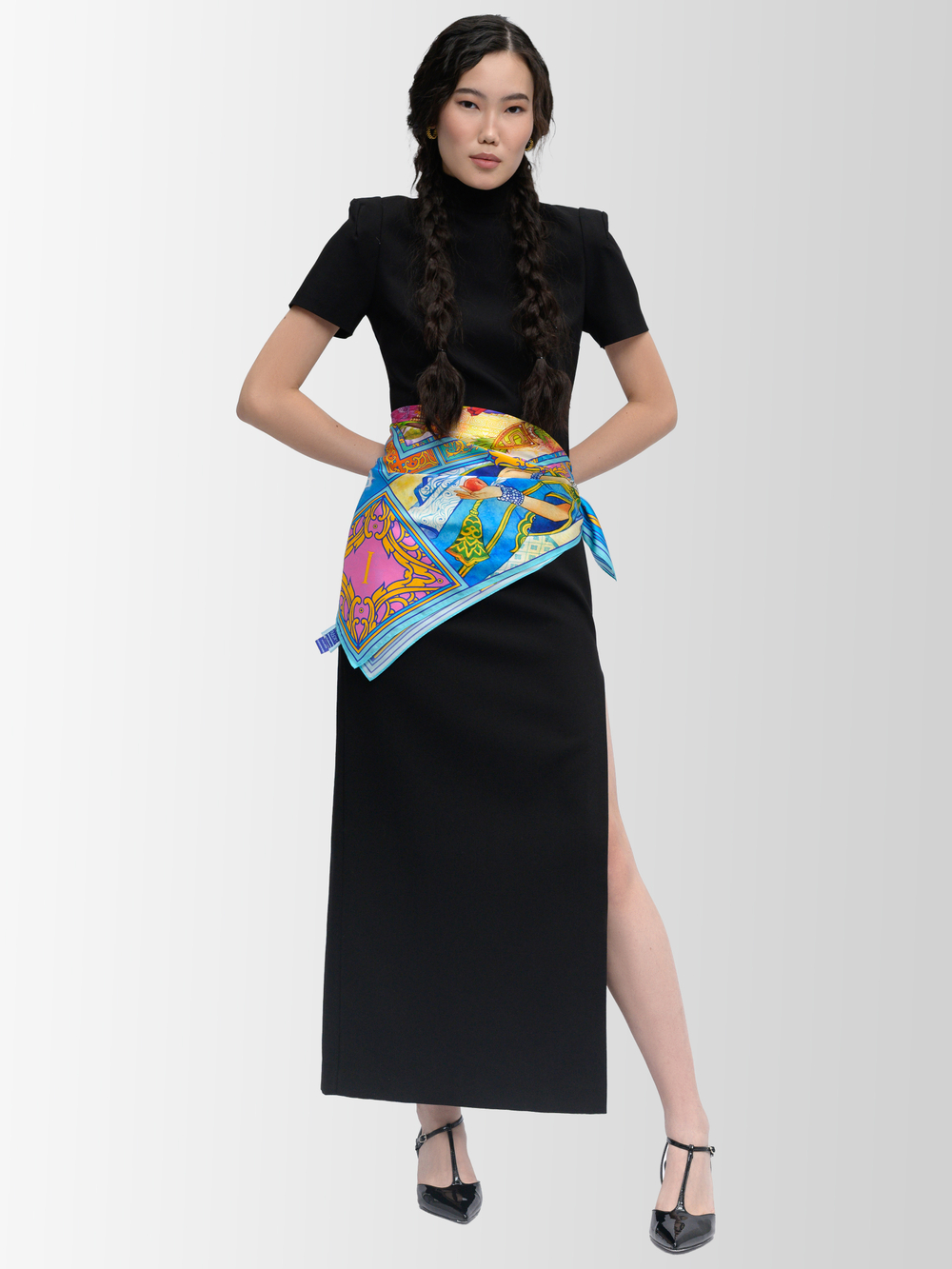 Платок «БРИКС» 100% шёлк