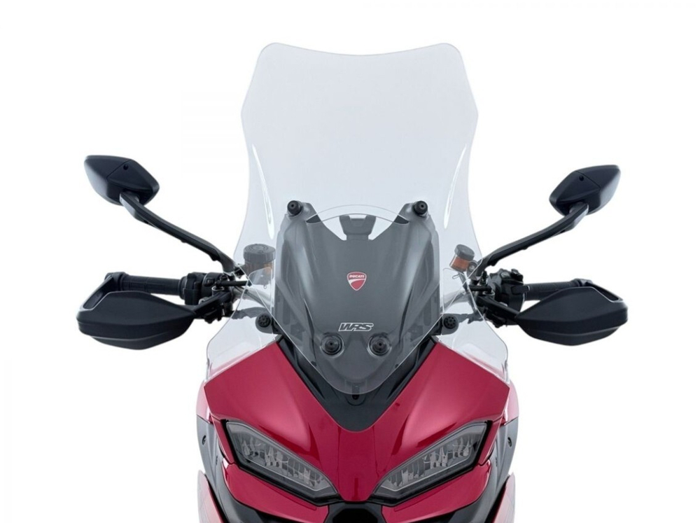 WRS Caponord Высокое ветровое стекло Ducati Multistrada V2 (2025+) прозрачное DU035T
