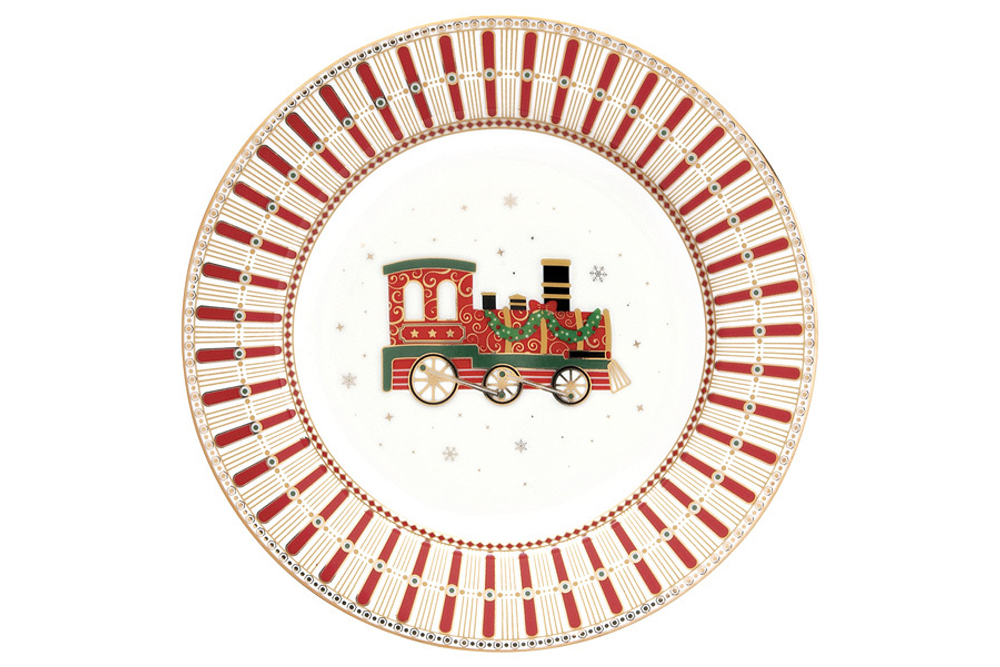 Тарелка закусочная 19см Easy Life Полярный экспресс