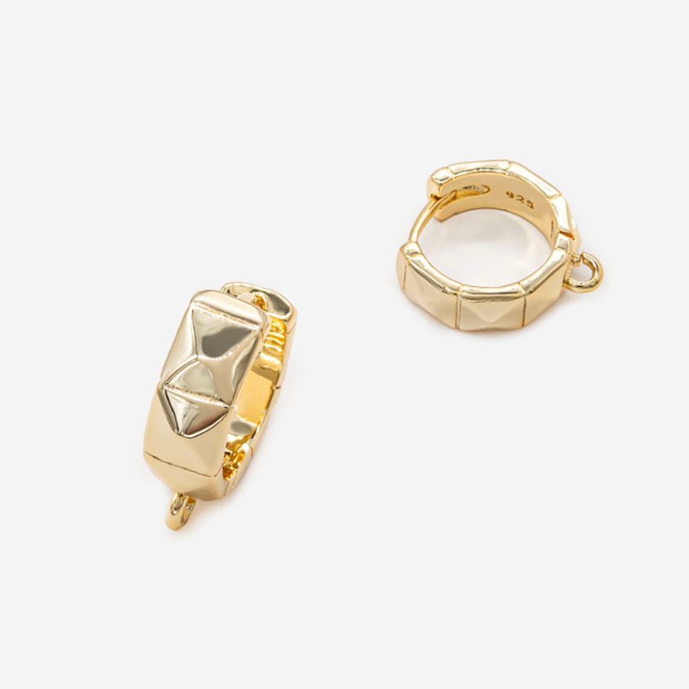 Швензы "Style" 16,4*5мм, позолота