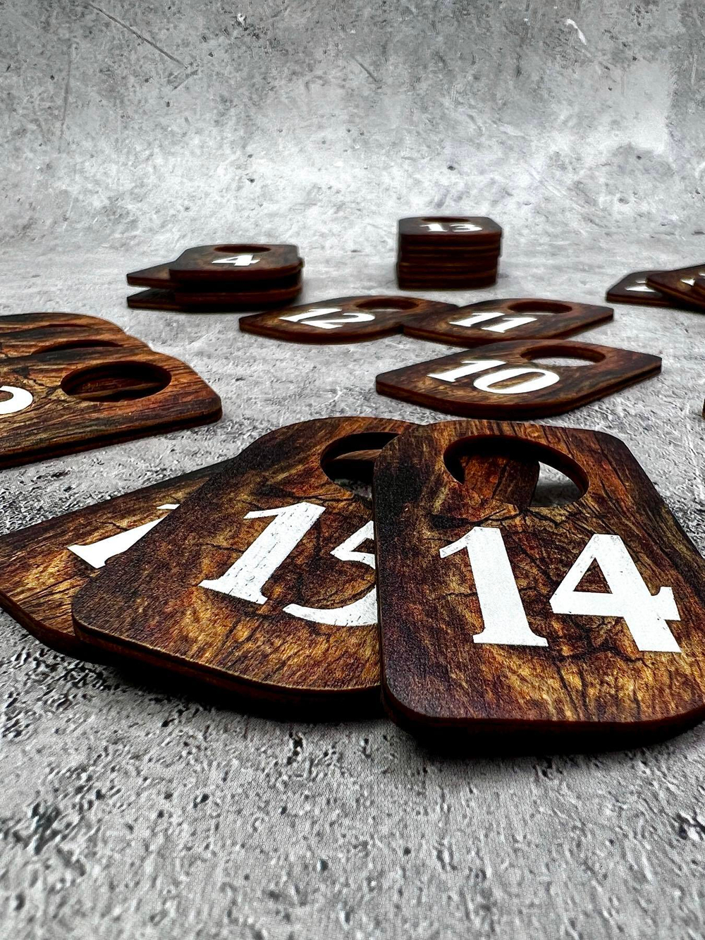 Гардеробные Номерки 40х60 (1-25)