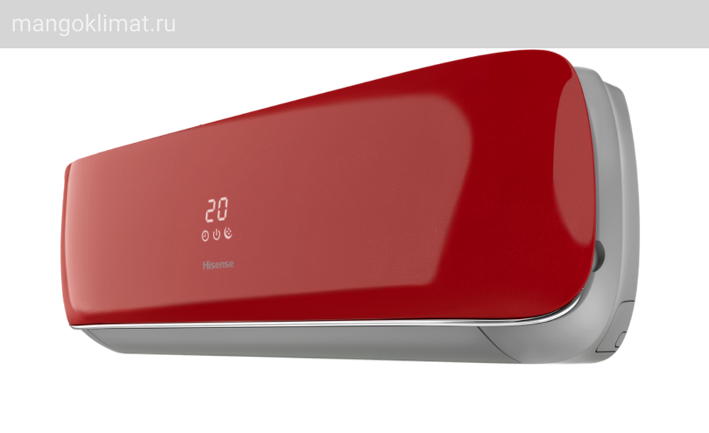 Инверторная сплит-система Hisense серии RED CRYSTAL Super DC Inverter AS-10UW4RVETG00(R) (комплект)
