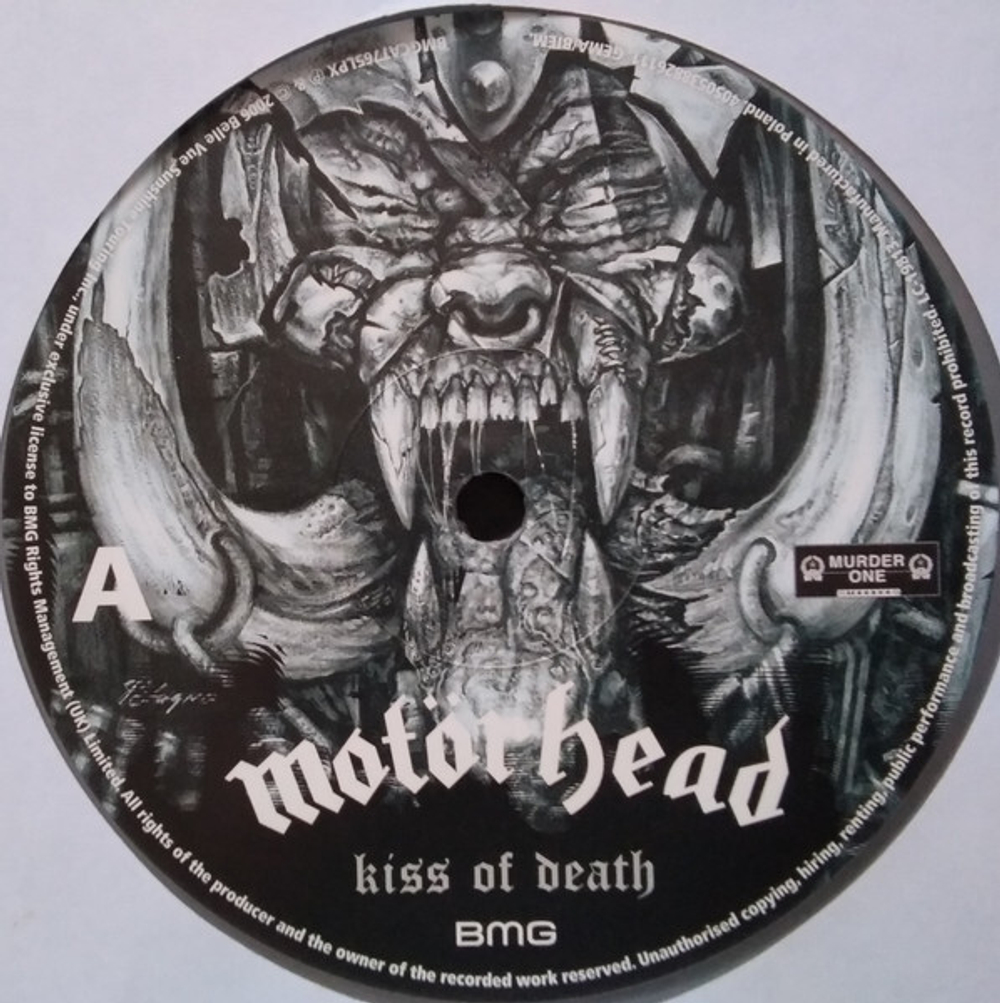 Motorhead / Kiss Of Death (Coloured Vinyl)(LP)