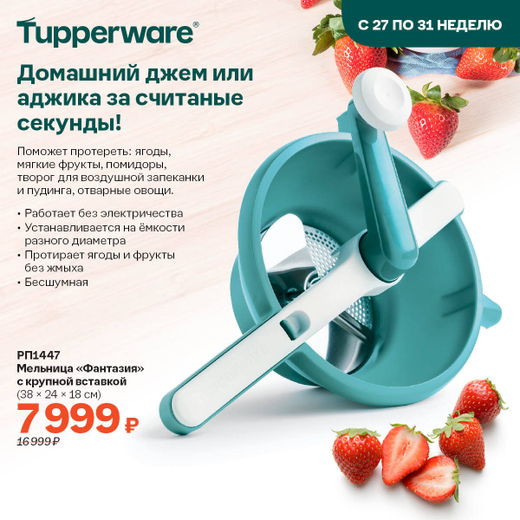 Мельница Фантазия с крупной вставкой