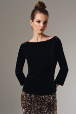 23096 Джемпер женский (черный)