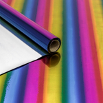 Пленка В рулоне 8.1 м х 70 см "Радуга" голография (Радужный)