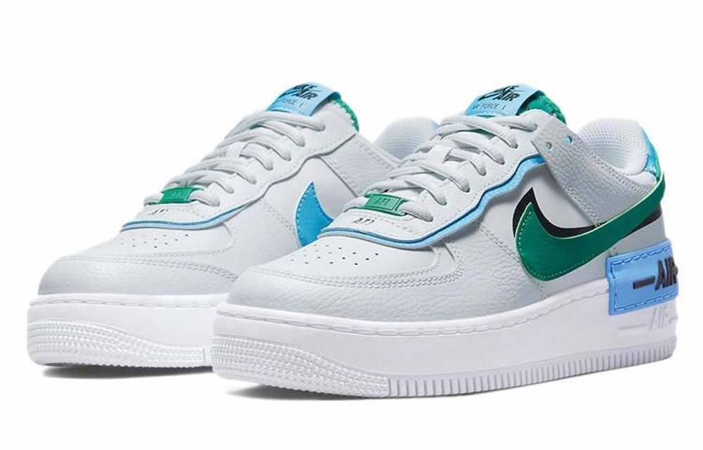 Кроссовки Nike Air Force 1 Low Shadow (Женская размерная сетка)