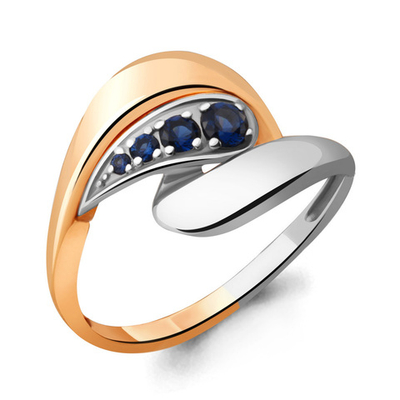 963134к Кольцо из Золота с сапфирами из коллекции "Enigma"