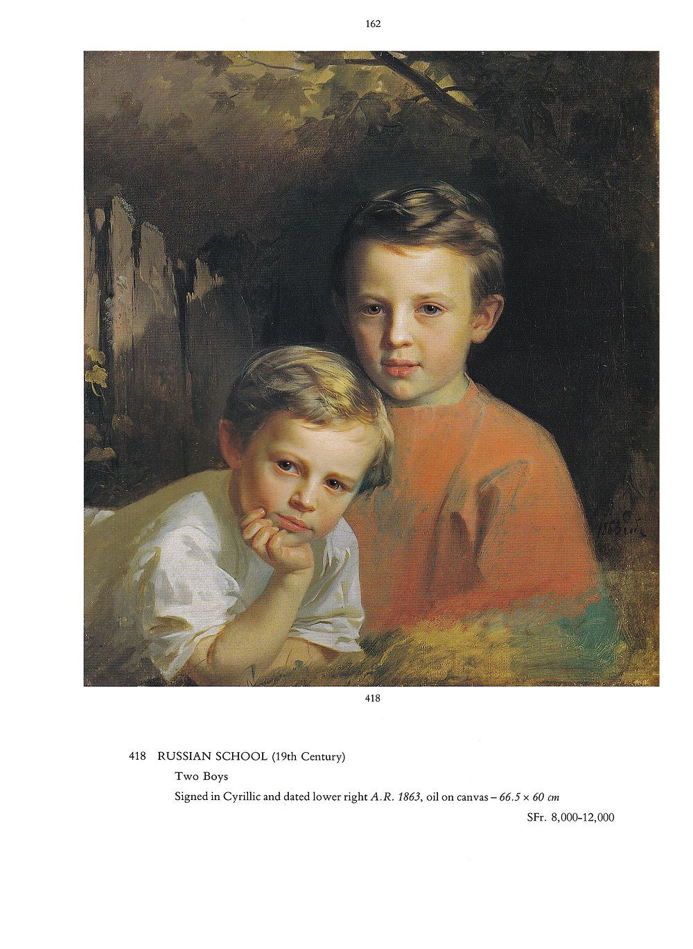 Каталог аукциона Christie's, Женева, Золотые шкатулки, портретная миниатюра, шедевры Карла Фаберже, русское декоративно-прикладное искусство и живопись от 15-16 ноября 1994 года