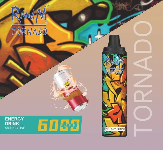 RANDM Tornado - Energy Drink (6000)