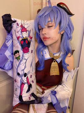 Мини дакимакура Хисока Мороу из Охотник х Охотник арт. M0752, 60х20 см