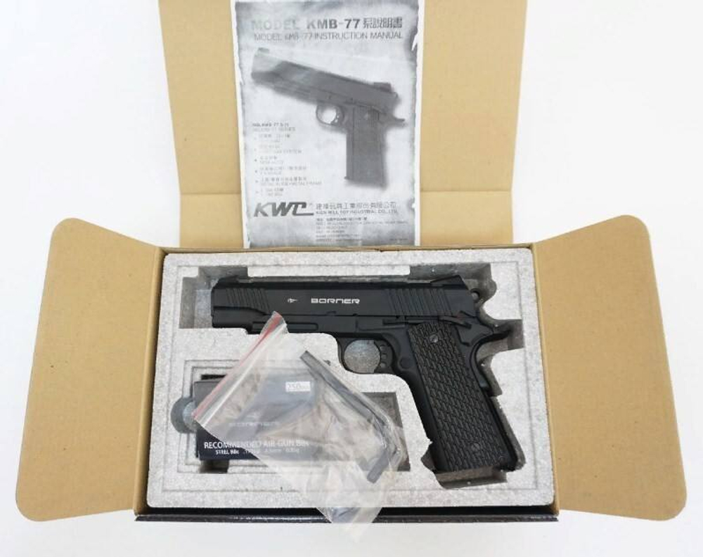Пистолет пневматический BORNER KMB77 (blowback), кал. 4,5 мм