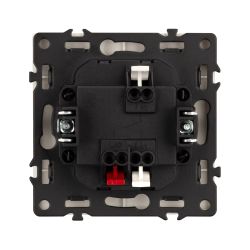 Механизм выключателя одноклавишный проходной LED SWT-NOBE-MKP1-SFPL-L-IS (230V, 10A) (Arlight, Никель) 059431