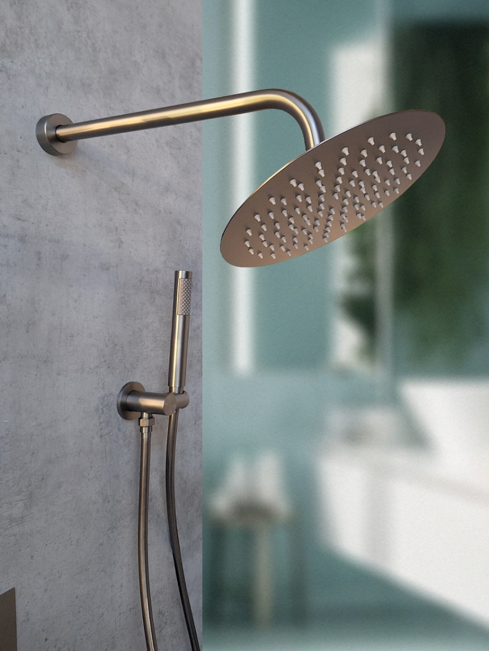 Душевая система с термостатом AltroBagno Unione 040409 GM