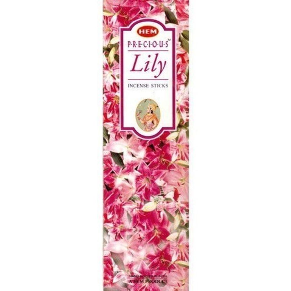 HEM Precious Lily шестигранник Благовоние Драгоценная Лилия