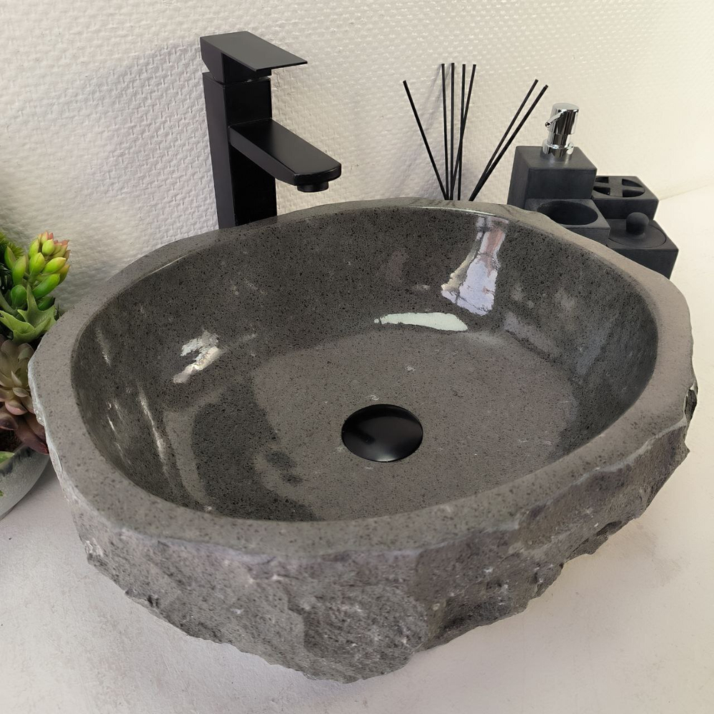 Раковина из андезита Erozy Grey EA-65054 46*38*15 0038