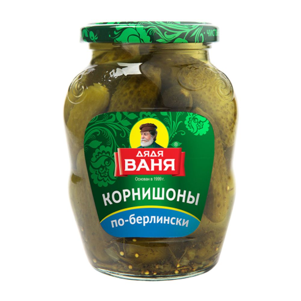 Корнишоны "Дядя Ваня" по-берлински 350г