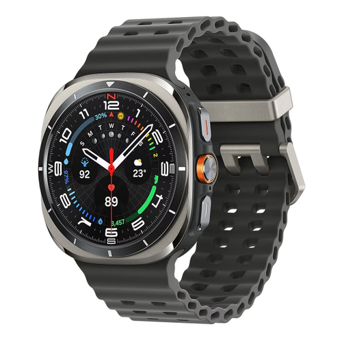 Часы Samsung Galaxy Watch Ultra 47 мм Titanium Silver, серебряный титан (2025)