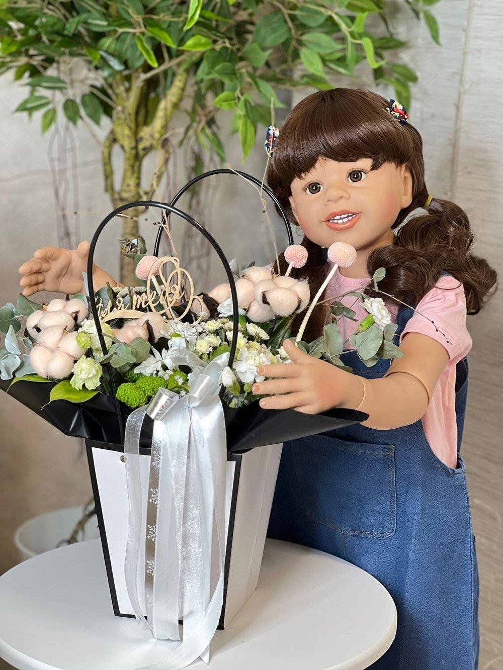 Кукла Реборн ростовая 98см в пакете (FA-253)